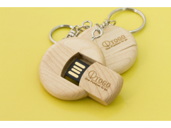 W300 圓型木質(zhì)隨身碟｜Rounded Wooden Flash Drive｜