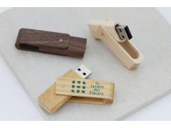 W600 木質(zhì)旋轉(zhuǎn)隨身碟（Wooden Swivel Flash Drive）